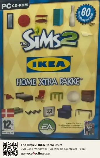 The Sims 2: IKEA Home Stuff Computer, Nordic countries box front