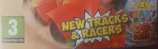 Race with Ryan: Road Trip, the PEGI square on its front
