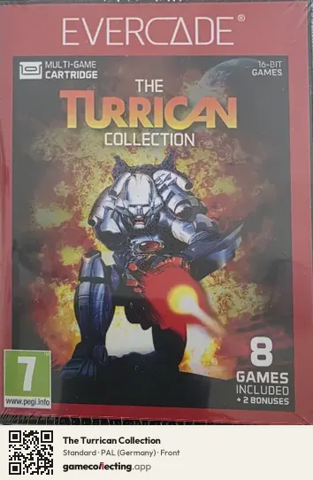 The Turrican Collection Evercade, Germany box front