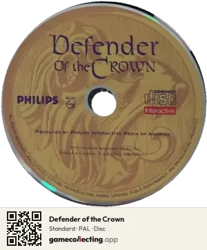 Defender of the Crown Philips CD-i, PAL disc