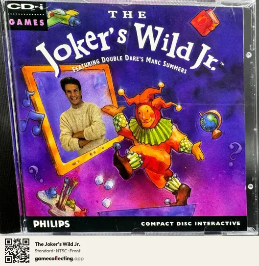The Joker's Wild Jr. Philips CD-i, NTSC box front