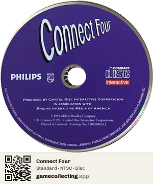 Connect Four Philips CD-i, NTSC disc