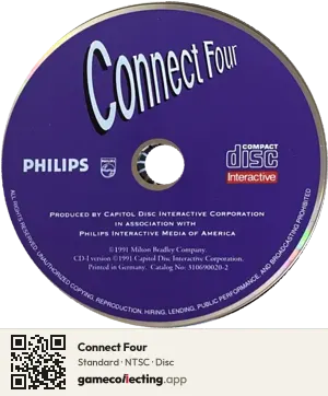 Connect Four Philips CD-i, NTSC disc