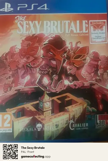 The Sexy Brutale PlayStation 4, PAL box front
