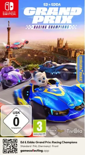 Ed & Edda: Grand Prix: Racing Champions Nintendo Switch, Germany box front