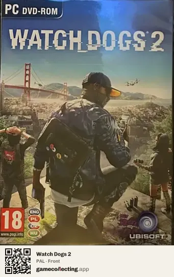 Watch Dogs 2 Computer, PAL box front