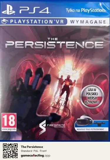The Persistence PlayStation 4, PAL box front