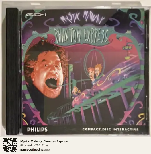 Mystic Midway: Phantom Express Philips CD-i, NTSC box front