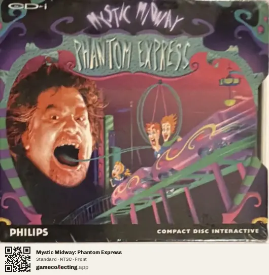 Mystic Midway: Phantom Express Philips CD-i, NTSC box front