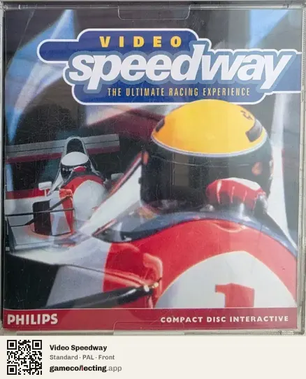 Video Speedway Philips CD-i, PAL box front