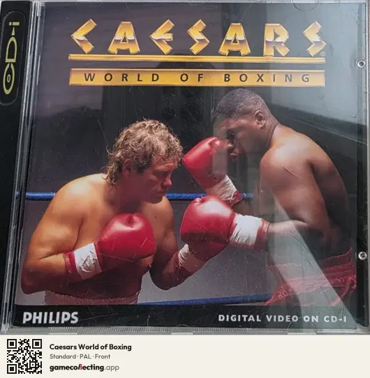 Caesars World of Boxing Philips CD-i, PAL box front