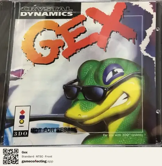 Gex 3DO Interactive Multiplayer, NTSC box front