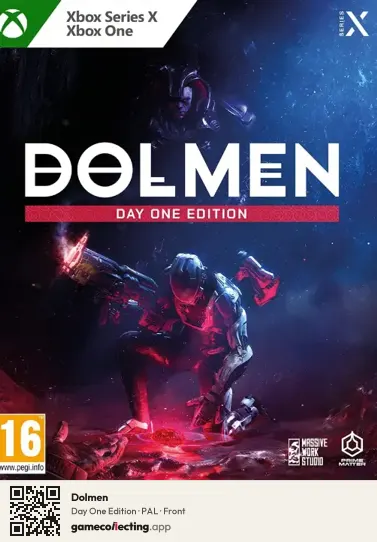 Dolmen Xbox One, PAL box front