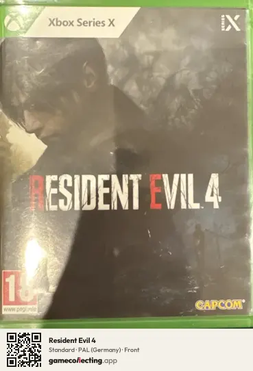 Resident Evil 4 Xbox Series X, Germany box front