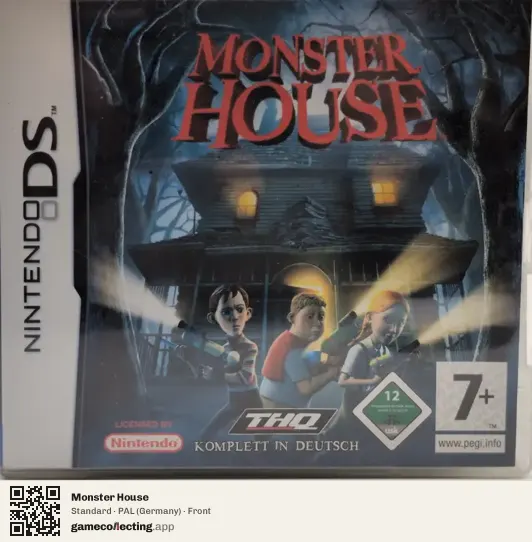 Monster House Nintendo DS, Germany box front