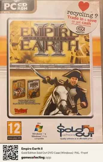 Empire Earth II Computer, PAL box front