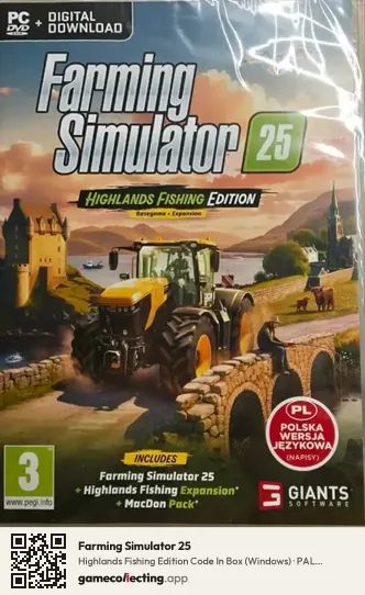 Farming Simulator 25 Computer, Poland box front