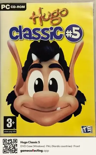 Hugo Classic 5 Computer, Nordic countries box front