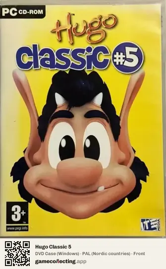Hugo Classic 5 Computer, Nordic countries box front