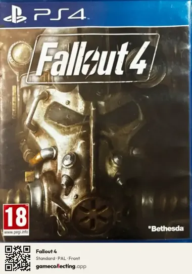Fallout 4 PlayStation 4, PAL box front