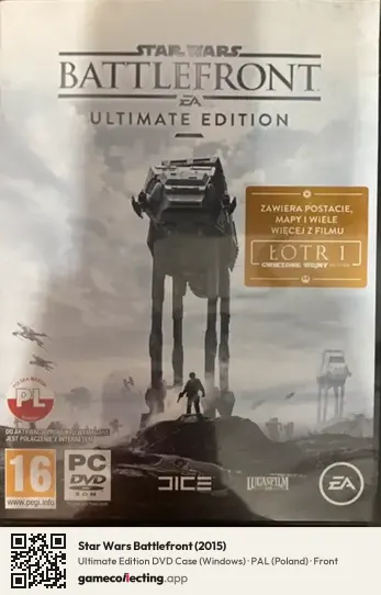 Star Wars Battlefront (2015) Computer, Poland box front