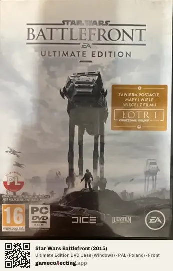 Star Wars Battlefront (2015) Computer, Poland box front