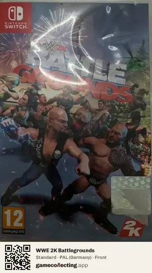 WWE 2K Battlegrounds Nintendo Switch, Germany box front