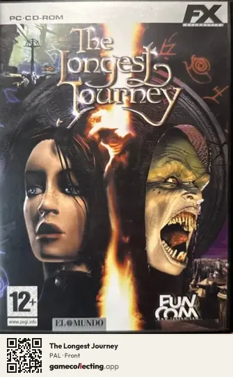 The Longest Journey Computer, PAL box front