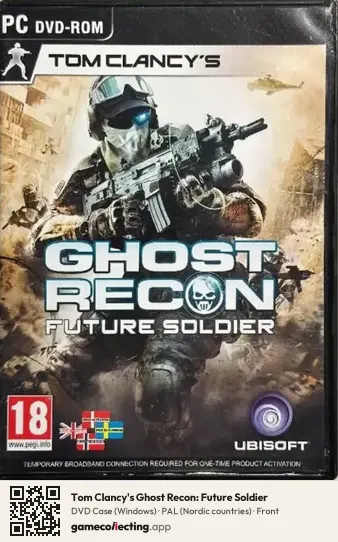 Tom Clancy's Ghost Recon: Future Soldier Computer, Nordic countries box front
