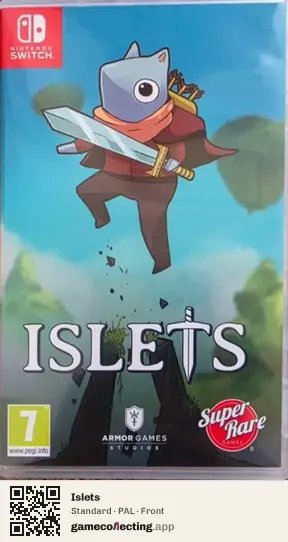 Islets Nintendo Switch, PAL box front