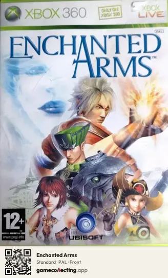 Enchanted Arms Xbox 360, PAL box front