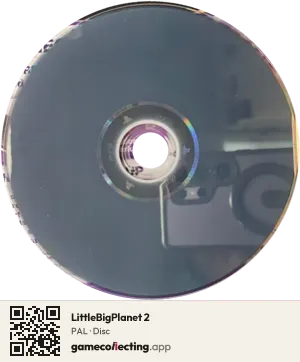 LittleBigPlanet 2 PlayStation 3, PAL disc