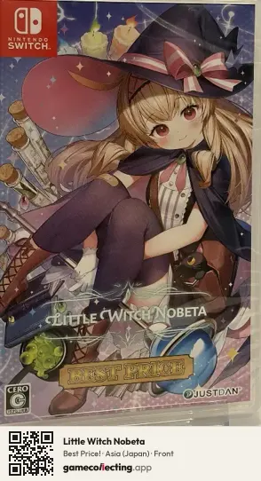 Little Witch Nobeta Nintendo Switch, Japan box front