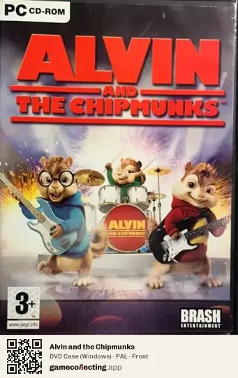 Alvin and the Chipmunks Computer, PAL box front