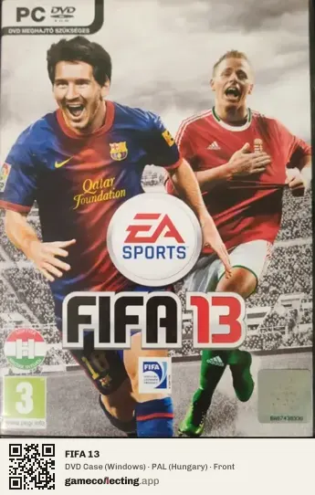 FIFA 13 Computer, Hungary box front