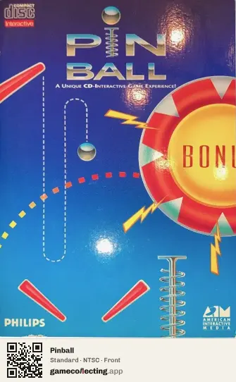 Pinball Philips CD-i, NTSC box front