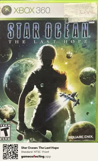 Star Ocean: The Last Hope Xbox 360, NTSC box front