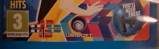 Just Dance 2016, the PEGI square on its front
