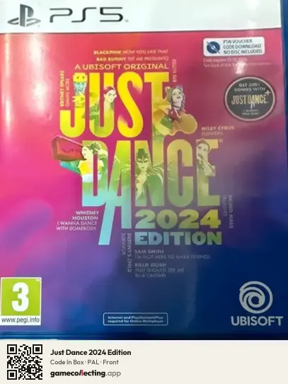 Just Dance 2024 Edition PlayStation 5, PAL box front