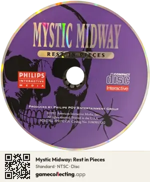 Mystic Midway: Rest in Pieces Philips CD-i, NTSC disc