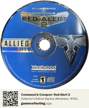 Command & Conquer: Red Alert 2 Computer, NTSC disc