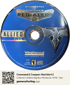 Command & Conquer: Red Alert 2 Computer, NTSC disc