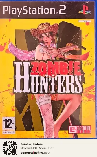 Zombie Hunters PlayStation 2, Spain box front