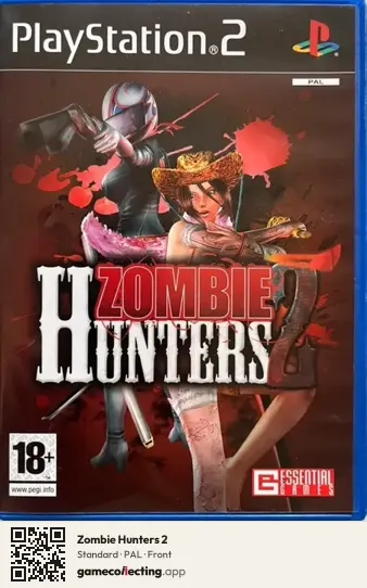Zombie Hunters 2 PlayStation 2, PAL box front