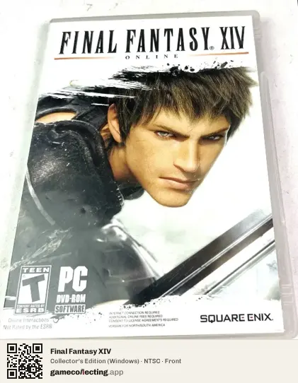 Final Fantasy XIV Computer, NTSC box front