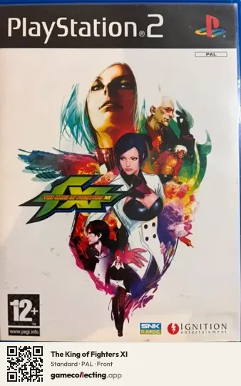 The King of Fighters XI PlayStation 2, PAL box front