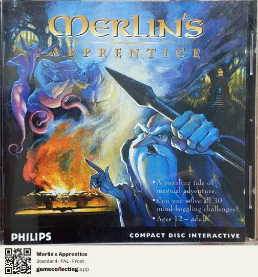 Merlin's Apprentice Philips CD-i, PAL box front