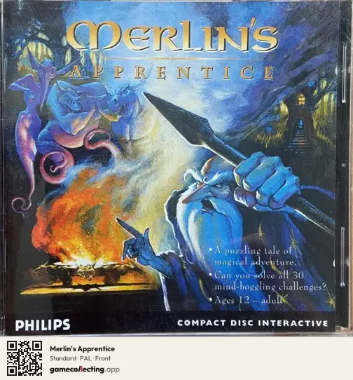 Merlin's Apprentice Philips CD-i, PAL box front