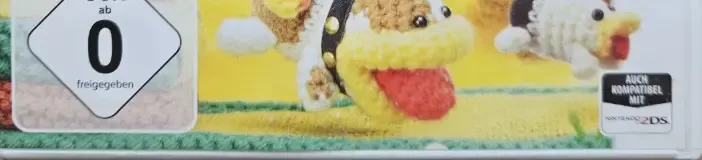 Poochy & Yoshi's Woolly World, the USK square on its front