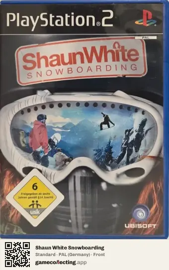 Shaun White Snowboarding PlayStation 2, Germany box front